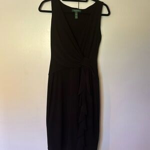 Lauren Ralph Lauren back dress, size 4